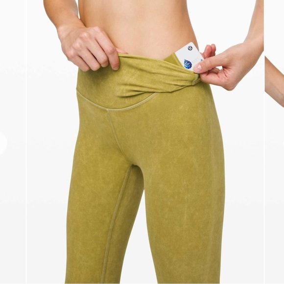 Lululemon Wunder Under High-Rise Tight *Snow Washed 28" Washed Grape Leaf - Picture 3 of 12